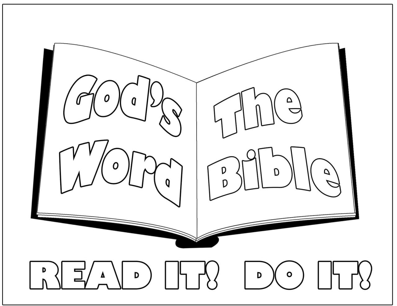 Kids Bible Coloring Pages