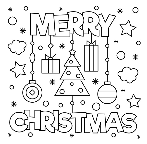 Awesome Christmas Coloring Pages
