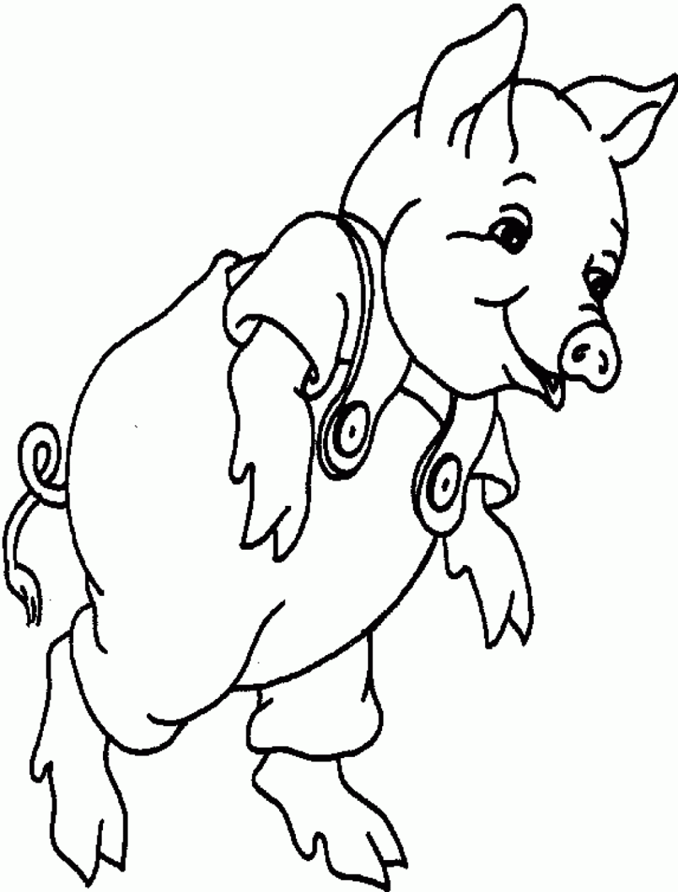 Coloring Pages For Pigs