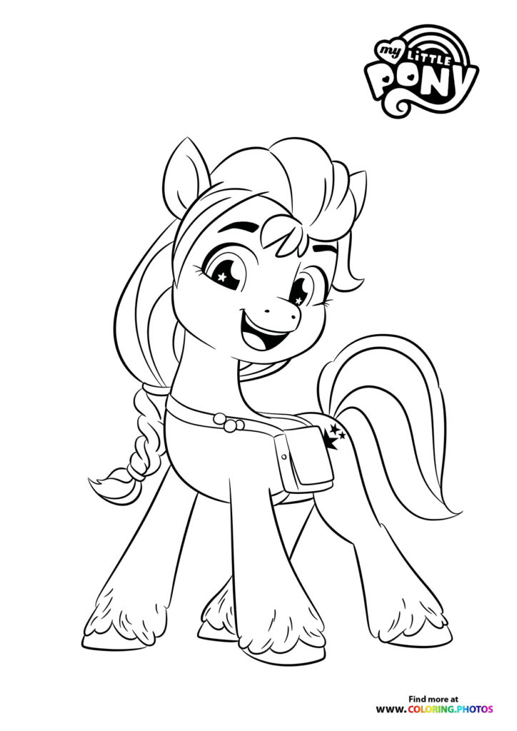 My Little Pony A New Generation coloring pages for kids Print for free