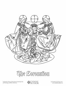 12 Free HandDrawn Catholic Coloring Pictures » CatholicViral