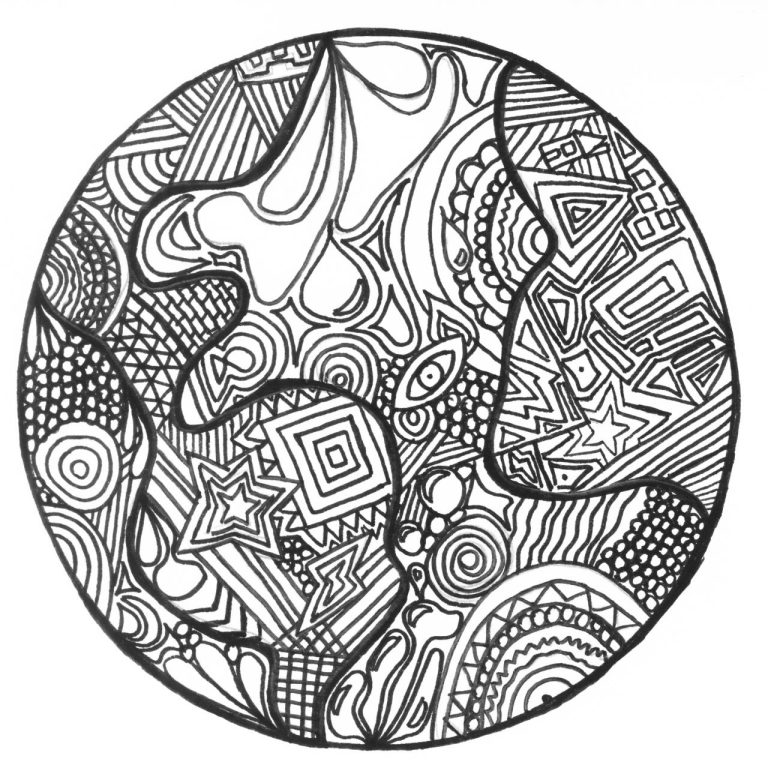 Zentangle Color Pages