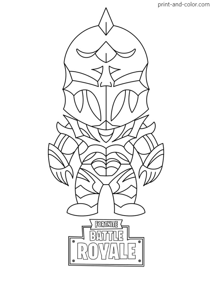 Fortnite Coloring Pages Christmas