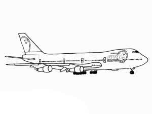 Print & Download The Sophisticated Transportation of Airplane