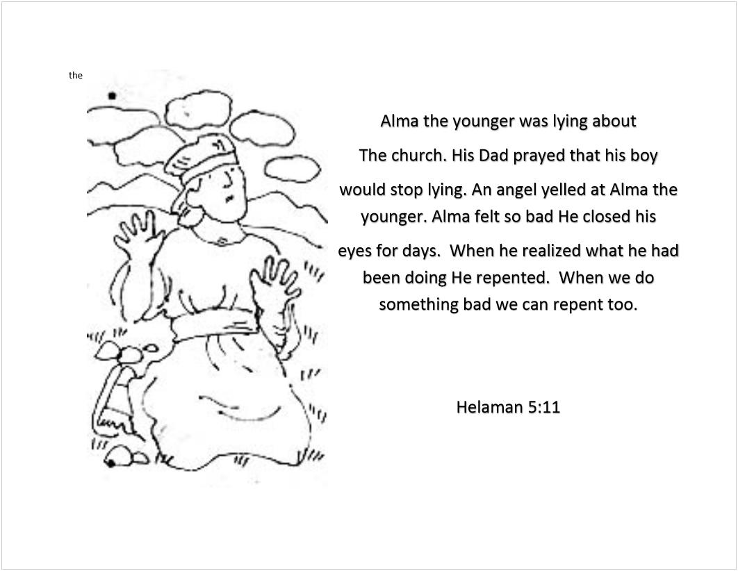 Alma Coloring Pages