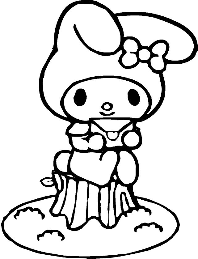 160 best Sanrio Coloring Pictures images on Pinterest Coloring sheets