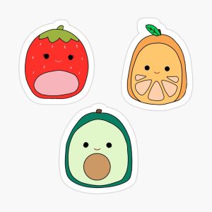 fruits Sticker by tehecaity in 2021 Preppy stickers, Inspirational