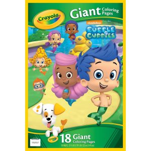 Crayola Giant Coloring Pages, Bubble Guppies