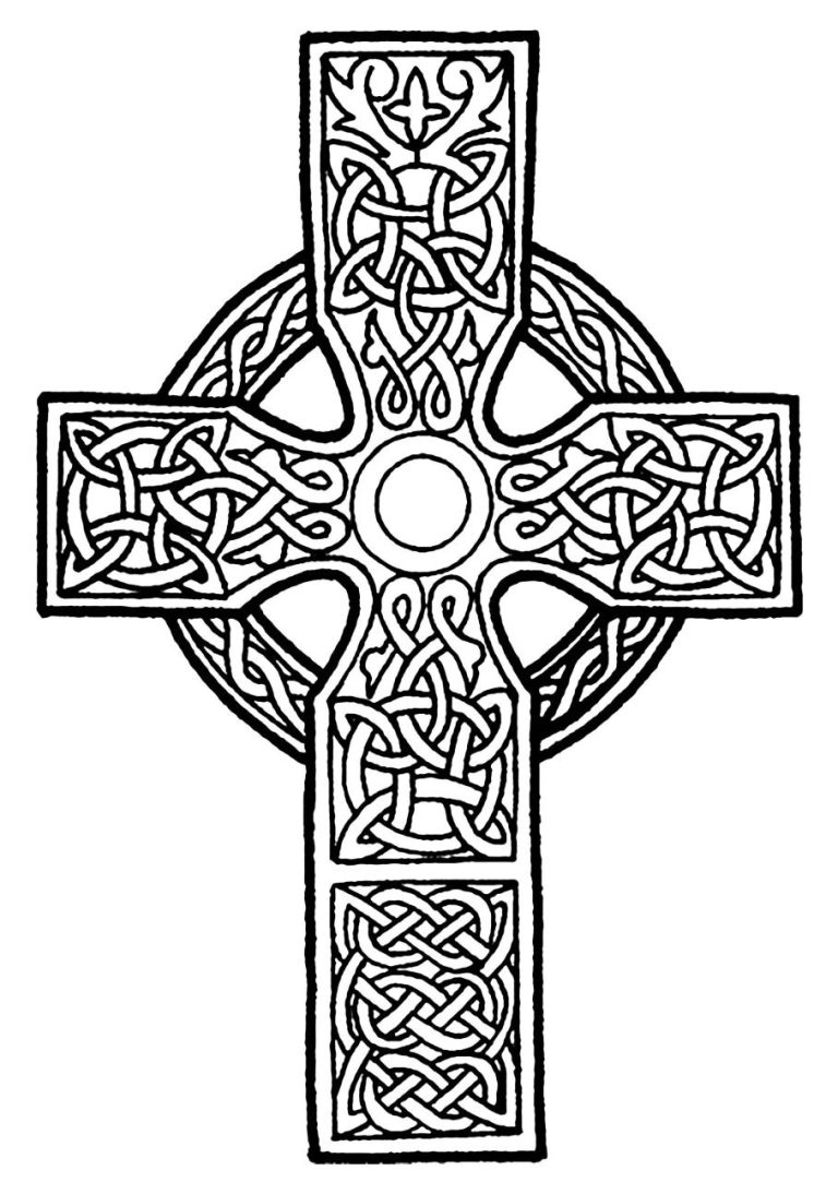 Coloring Pages Cross