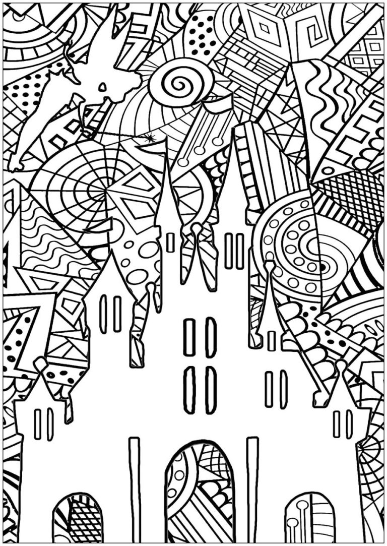Disneyland Coloring Pages