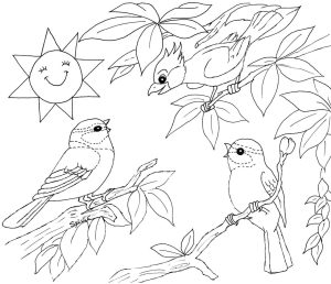 Drawing Landscape 165771 (Nature) Printable coloring pages