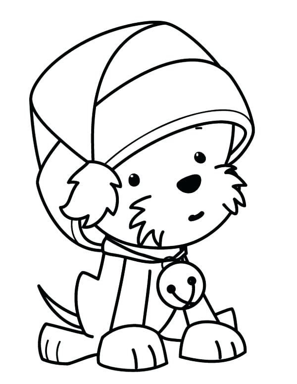 Cute Christmas Tree Coloring Pages at Free printable