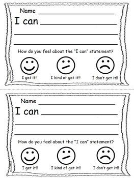 Self Reflection Sheet For Students