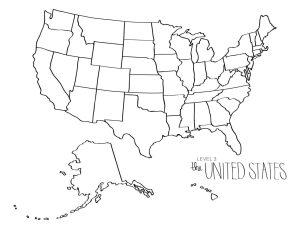 America Map Black And White Us Map Clip Art New York Map 50 States Free