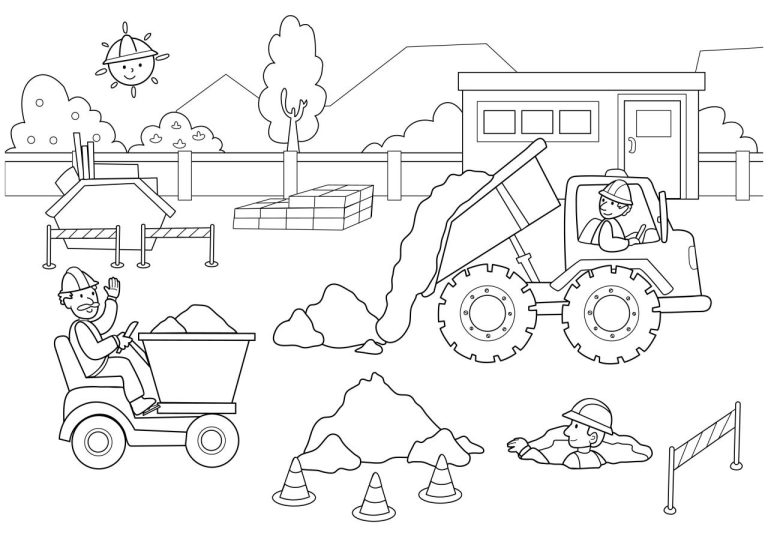 Coloring Pages Construction
