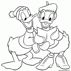 DISNEY Christmas Coloring Pages Christmas Coloring Pages for kids