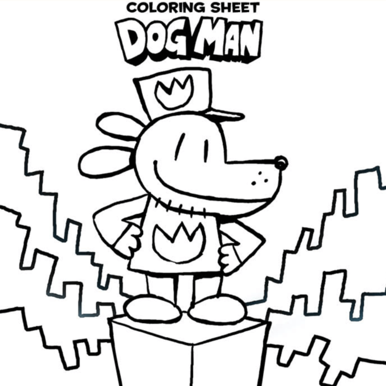 Dogman Coloring Pages