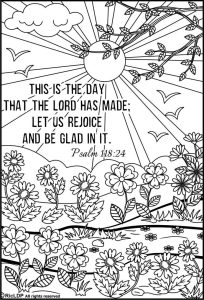 Free Bible Verse Coloring Pages For Kids Learning How to Read