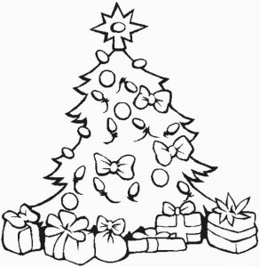 Get This Free Christmas Tree Coloring Pages to Print 64831