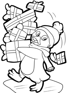 Full Size Christmas Coloring Pages at Free printable