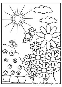 Garden Coloring Pages (Updated 2021)