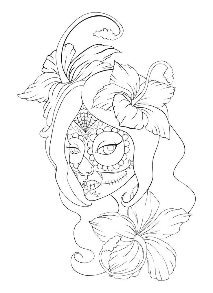 Unique Tattoo Coloring Pages