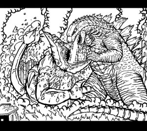 Godzilla Coloring Pages 2014 at GetDrawings Free download