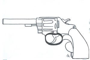 Download Handgun coloring for free Designlooter 2020 👨‍🎨