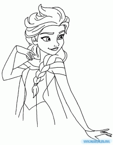 Elsa Coloring Pages Coloring Home
