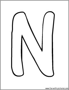 lettern coloring pages for preschool Preschool Crafts