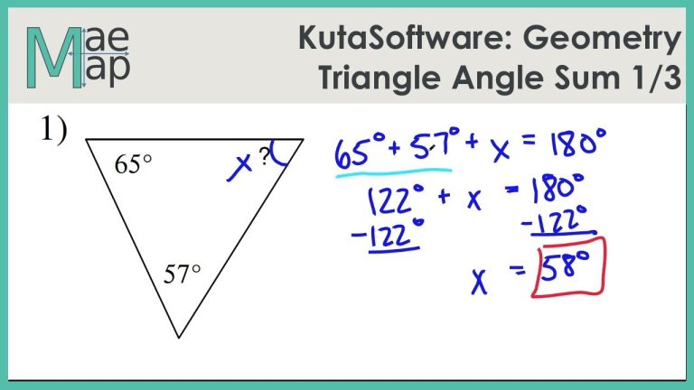 Geometry 2020 Kuta Software Assignment Answers