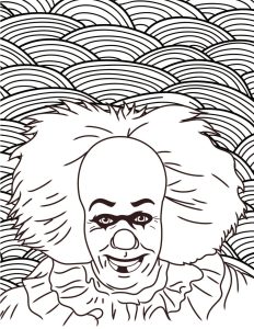 Pennywise Coloring Pages Coloring Home