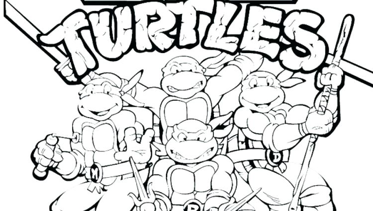 Ninja Turtle Christmas Coloring Pages