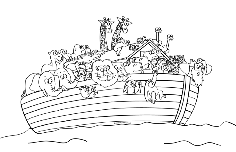 Coloring Pages For Noahs Ark