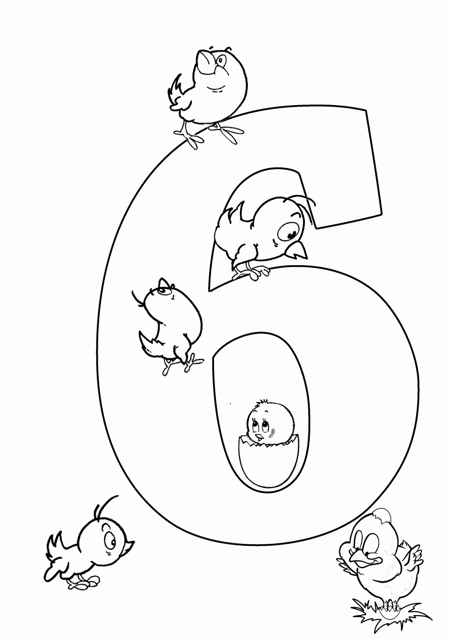 Coloring Pages Number