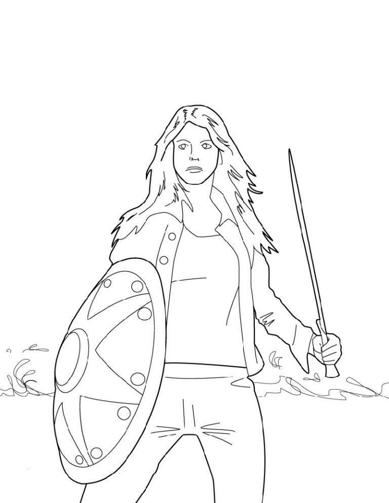 Coloring Pages Percy Jackson