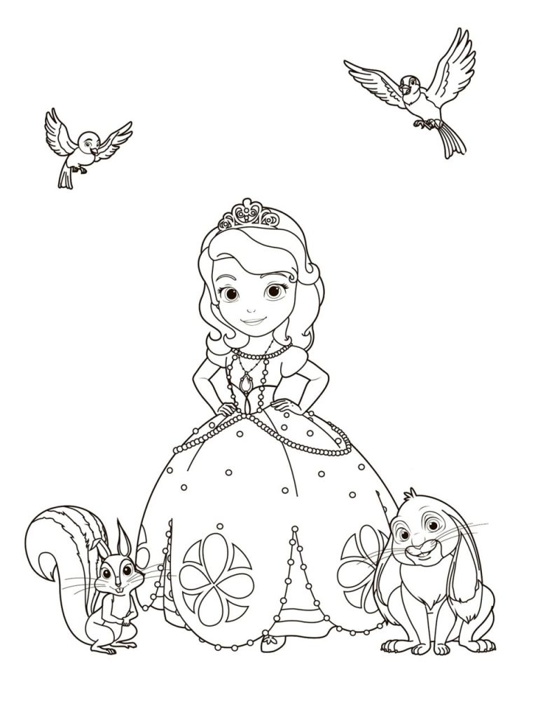 Sofia Coloring Pages