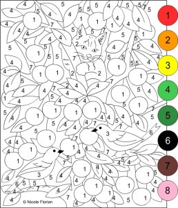 Get This Printable Color By Number Pages 73400