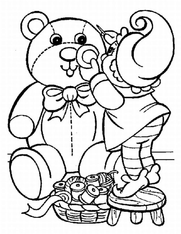 Free Printable Christmas Coloring Pages For Toddlers