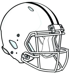 Football Helmet Chiefs Coloring Pages Get This NFL Football Helmet