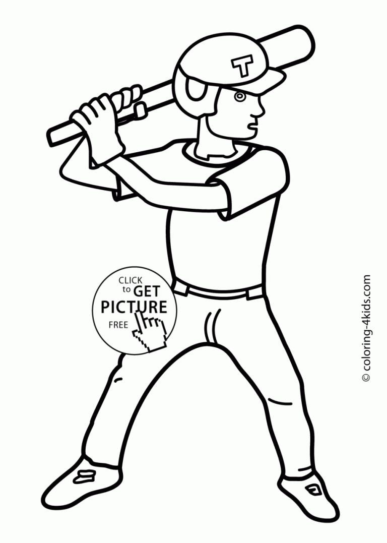 Coloring Page Of Sports