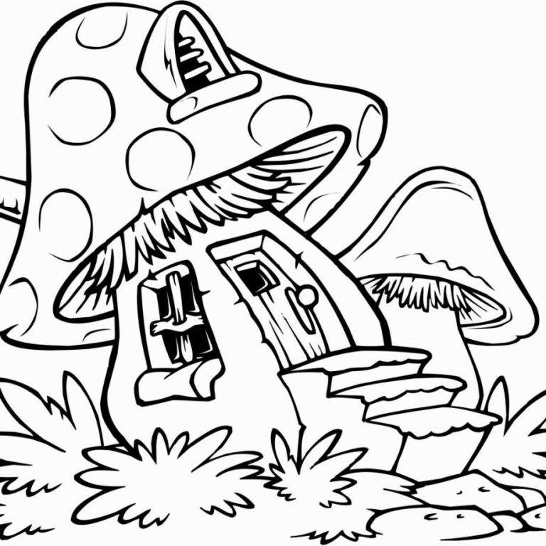 Simple Stoner Coloring Pages