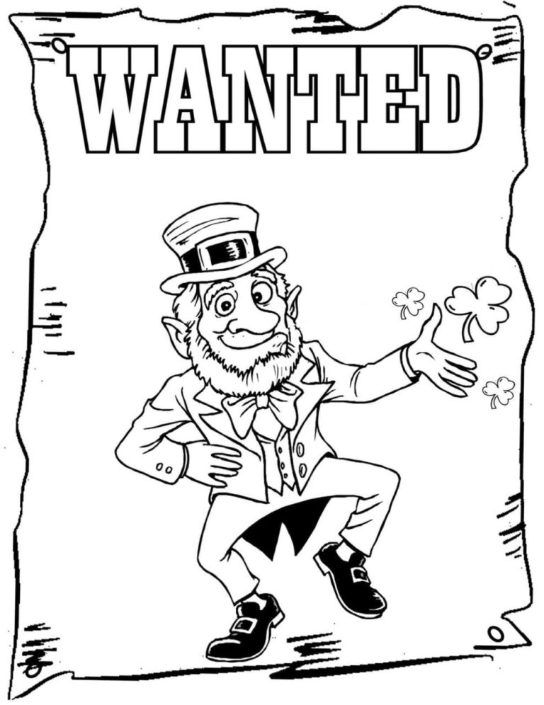 St Patricks Day Coloring Pages Free