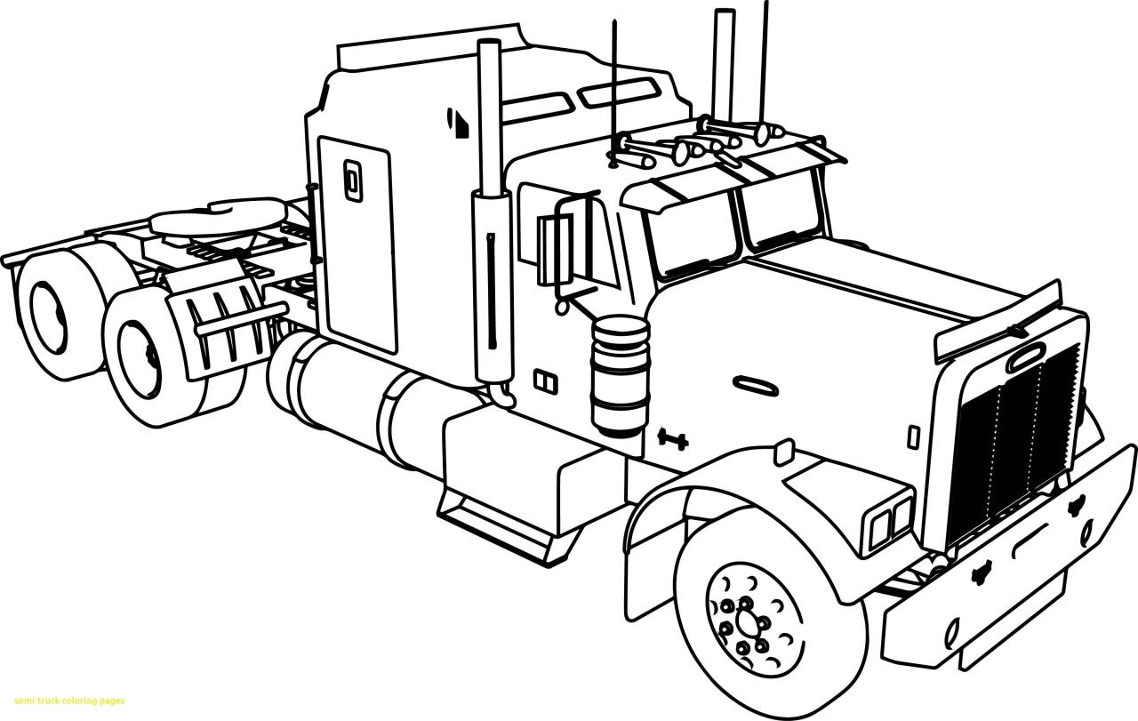 Tanker Truck Coloring Pages at Free printable