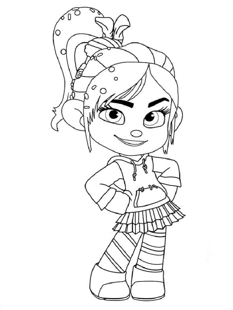 Coloring Pages Wreck It Ralph