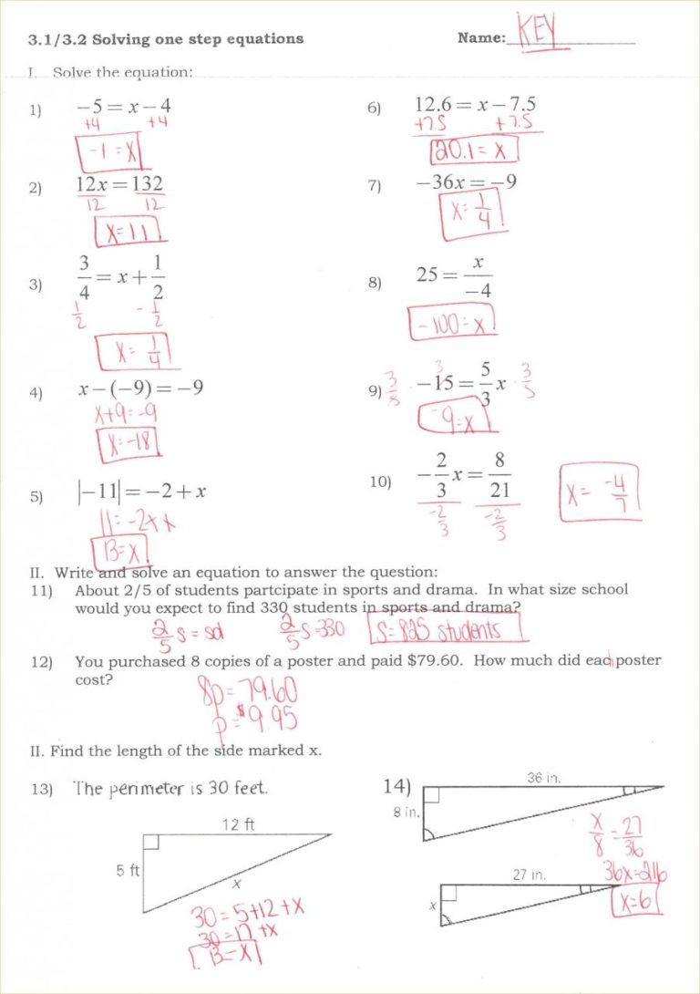 Solve Systems Of Equations Word Problems Worksheet