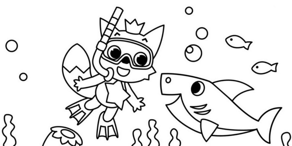 Pinkfong Coloring Pages