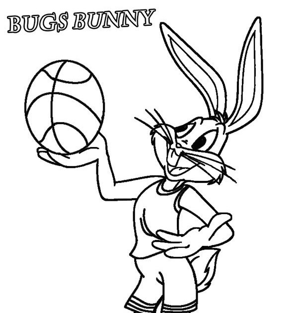 Printable Space Jam Coloring Pages