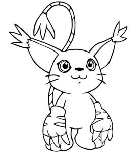 10 Lovely Free Printable Digimon Coloring Pages Online