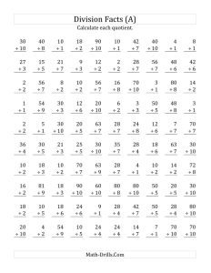 Math Aids Multiplication Worksheet 100 Problems Printable Worksheets